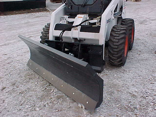 120" Wide Skid Steer 4 Way Snow/Dozer Blade (Professional Series)