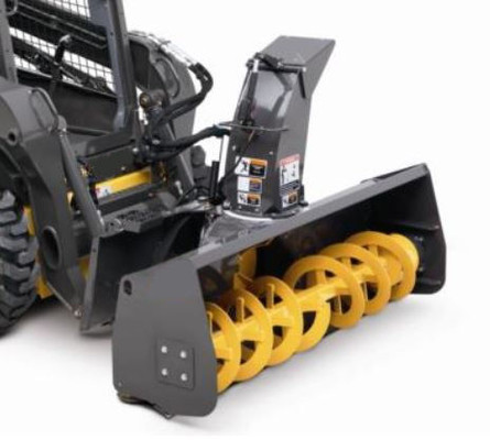 60" Wide Skid Steer Snow Blower 15-27 gpm