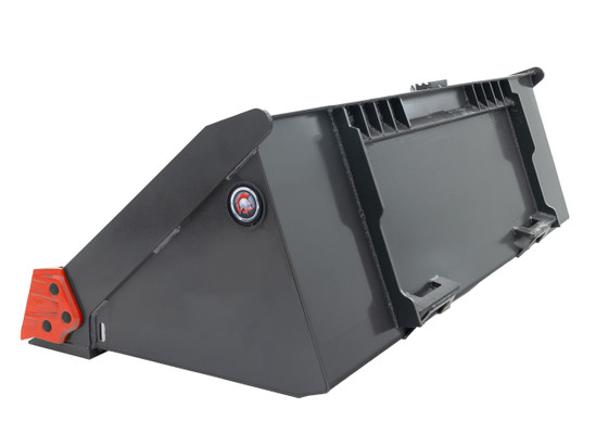 66" Wide Skid Steer Track Duty Bucket With Smooth Edge
