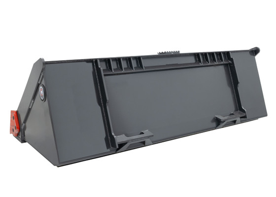 66" Wide Skid Steer Track Duty Bucket With Smooth Edge