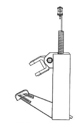 Skid Steer Auger Universal Loader Mounting Plate