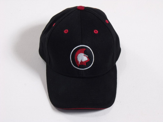 Spartan Brush Cotton Cap Black
