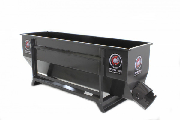 Skid Steer Auger Bucket - Discharging Of Materials Only 