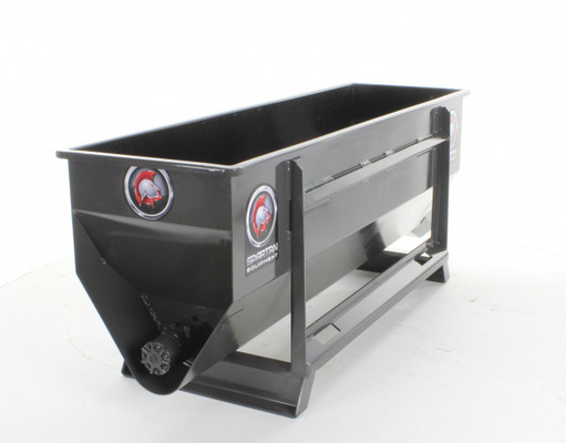 Skid Steer Auger Bucket - Discharging Of Materials Only 