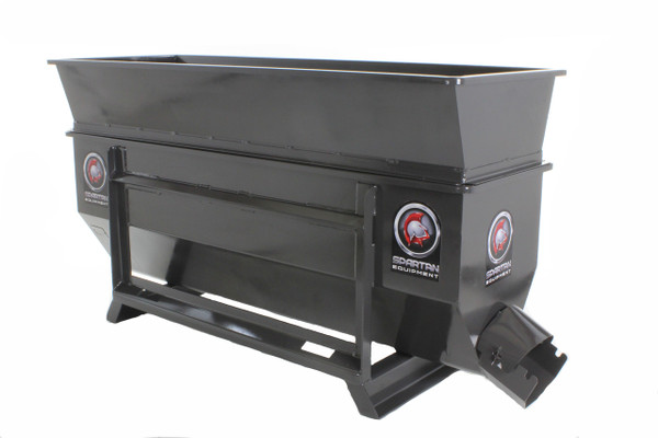 Skid Steer Auger Bucket - Discharging Of Materials Only 