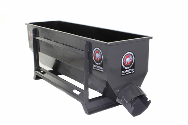 Skid Steer Auger Bucket - Discharging Of Materials Only 
