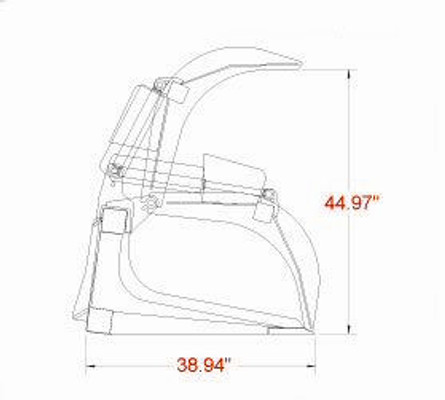 96" Skid Steer Grapple Bucket Attachment (Industrial Series) 96" Skid Steer Grapple Bucket Attachment (Industrial Series)