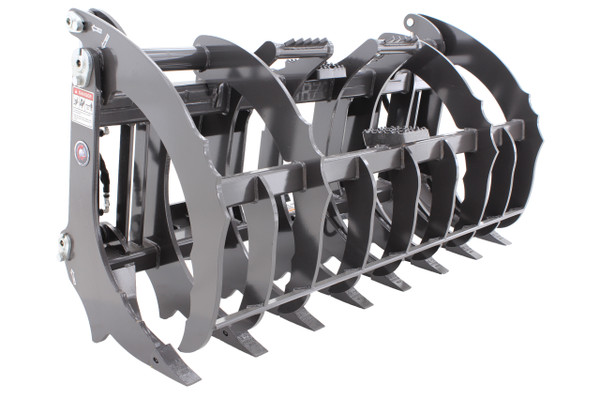 78" Wide Skid Steer Grapple Rake Attachment Ultra Industrial Series