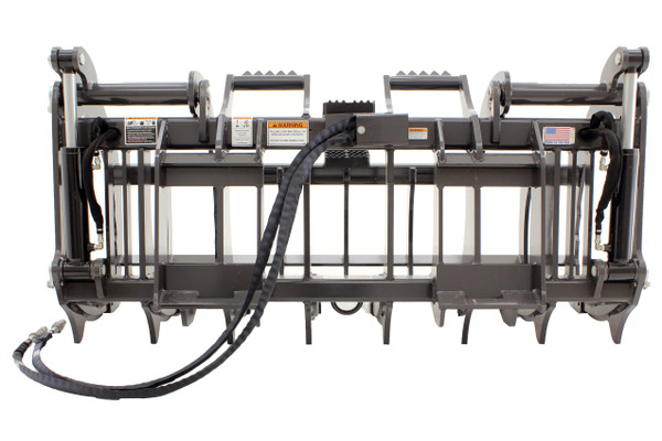 78" Wide Skid Steer Grapple Rake Attachment Ultra Industrial Series