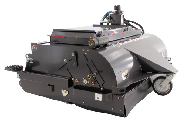 60" Wide Skid Steer Boxbroom Sweeper Attachment SEVS Series Poly|Wire Brush 15-25 gpm