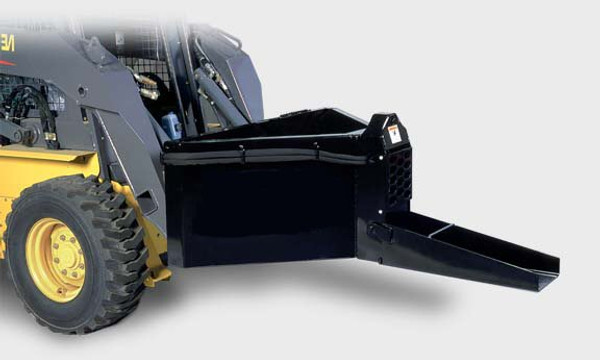 Skid Steer Concrete Chuter 1/2 Yard Capacity With Hydraulic Gate (Industrial Series) Skid Steer Concrete Chuter 1/2 Yard Capacity With Hydraulic Gate (Industrial Series)