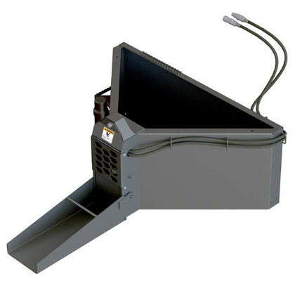 Skid Steer Concrete Chuter 1/2 Yard Capacity With Hydraulic Gate (Industrial Series) Skid Steer Concrete Chuter 1/2 Yard Capacity With Hydraulic Gate (Industrial Series)