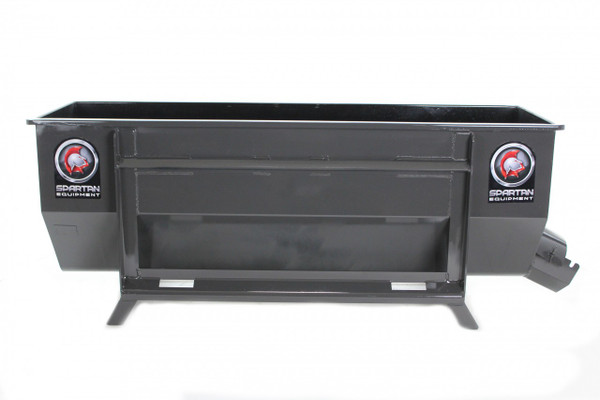 Skid Steer Auger Bucket - Discharging Materials With Heavy Service Motor