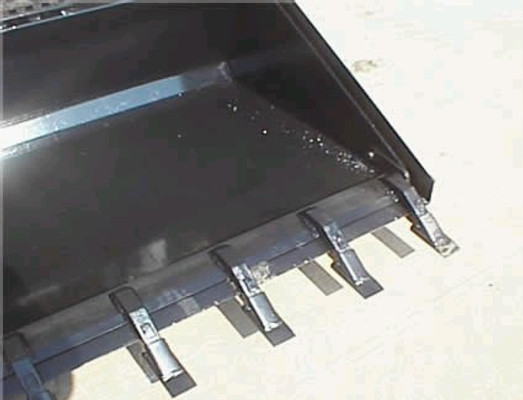 48" Wide Skid Steer Toothbar Attachment 48" Wide Skid Steer Toothbar Attachment