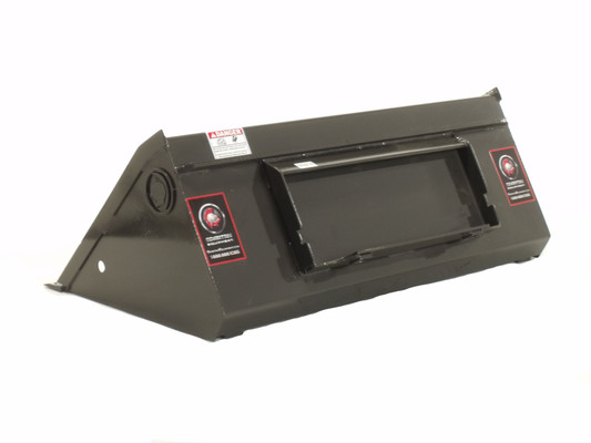 44" Wide Mini Skid Steer Smooth Bucket