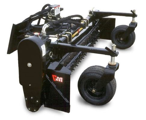 96" Wide Skid Steer Soil Conditioner Hydraulic Angel (Industrial Series)