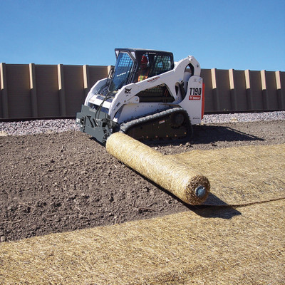 Skid Steer Material Unroller With Stem Extension 3.5" dia x 80" long Skid Steer Material Unroller With Stem Extension 3.5" dia x 80" long