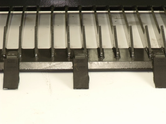 66" Wide Skid Steer Rock Bucket Attachment With Teeth