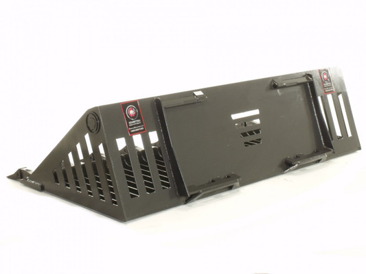 66" Wide Skid Steer Rock Bucket Attachment With Teeth