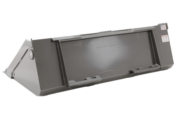 66" Wide Skid Steer Long Bottom Bucket With Teeth