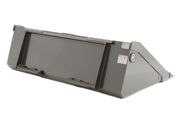 66" Wide Skid Steer Long Bottom Bucket With Teeth