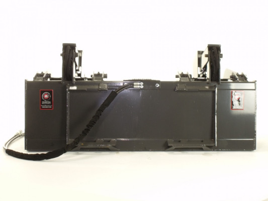 96" Wide Skid Steer Tine Grapple Bucket Attachment