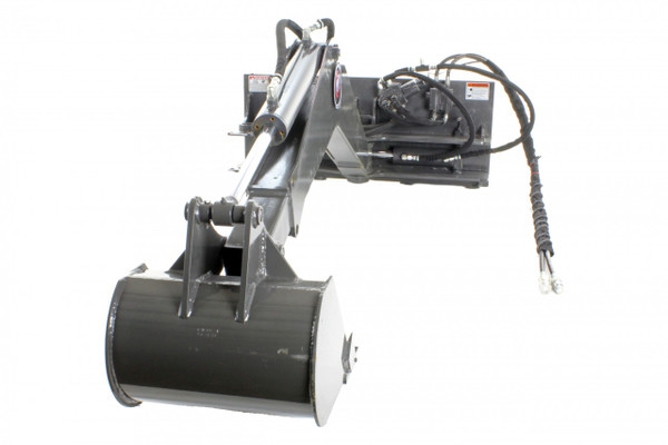 Skid Steer E-Z Digger Backhoe Attachment With Swing Arm Skid Steer E-Z Digger Backhoe Attachment With Swing Arm
