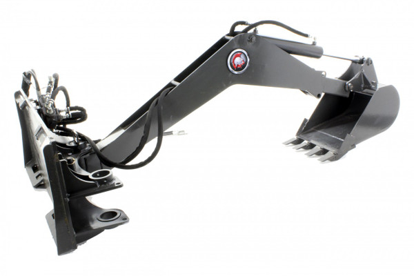 Skid Steer E-Z Digger Backhoe Attachment With Swing Arm Skid Steer E-Z Digger Backhoe Attachment With Swing Arm