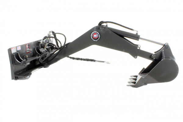 Skid Steer E-Z Digger Backhoe Attachment With Swing Arm Skid Steer E-Z Digger Backhoe Attachment With Swing Arm