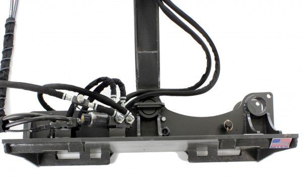 Skid Steer E-Z Digger Backhoe Attachment With Swing Arm Skid Steer E-Z Digger Backhoe Attachment With Swing Arm