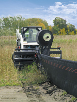 Skid Steer Silt Fence Installer Attachment Fixed Skid Steer Silt Fence Installer Attachment Fixed