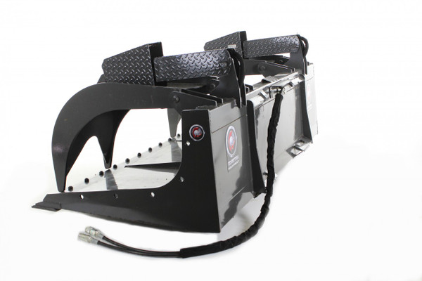 84" Skid Steer Grapple Bucket Attachment (Industrial Series)
