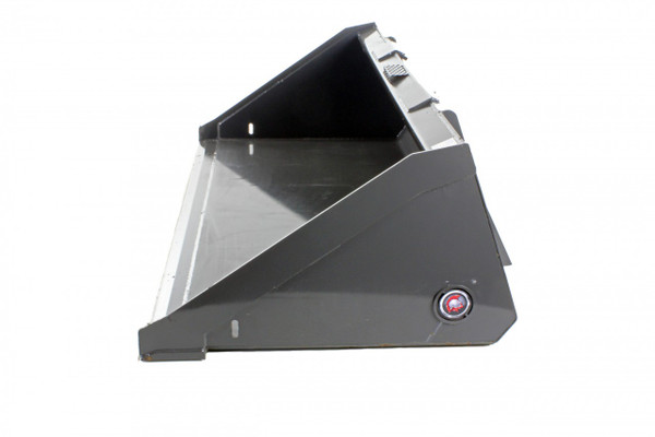 60" Wide Skid Steer Long Bottom Bucket with Smooth Edge