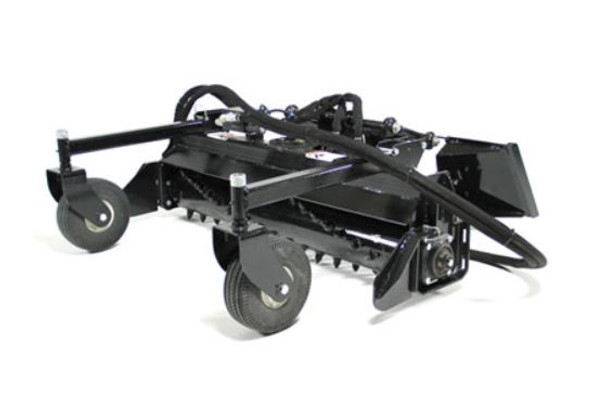 48" Wide Mini Skid Steer Soil Conditioner (Hydraulic Angle) 48" Wide Mini Skid Steer Soil Conditioner (Hydraulic Angle)