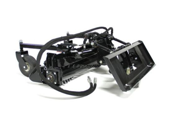 48" Wide Mini Skid Steer Soil Conditioner (Hydraulic Angle) 48" Wide Mini Skid Steer Soil Conditioner (Hydraulic Angle)