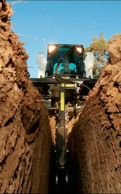 Skid Steer Trencher Model SE625 Cup Tooth Every Other Station