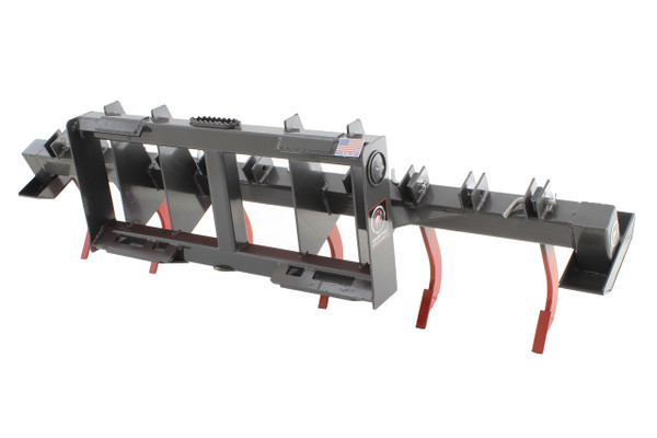96" Wide Skid Steer Ripper Attachment With Comb