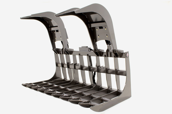 84" Wide Skid Steer Monster Root Grapple Attachment (Industrial Series)