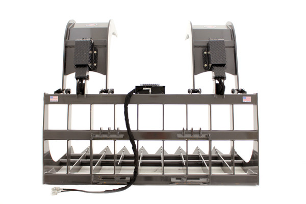 84" Wide Skid Steer Monster Root Grapple Attachment (Industrial Series)