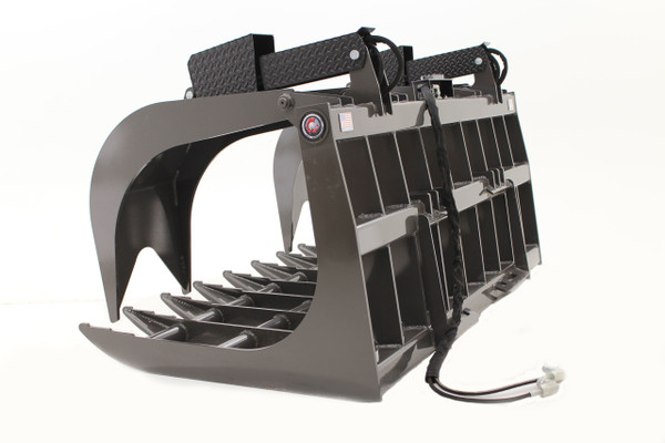 84" Wide Skid Steer Monster Root Grapple Attachment (Industrial Series)