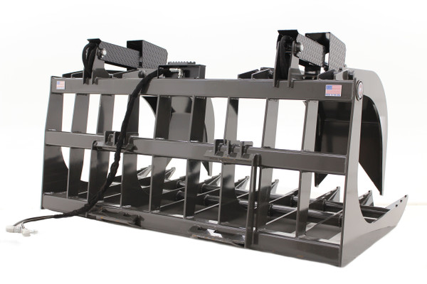 84" Wide Skid Steer Monster Root Grapple Attachment (Industrial Series)