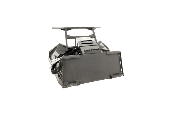 44" Wide Skid Steer Disc Mulcher Attachment Flow 32-44 gpm (Case Drain) 44" Wide Skid Steer Disc Mulcher Attachment Flow 32-44 gpm (Case Drain)