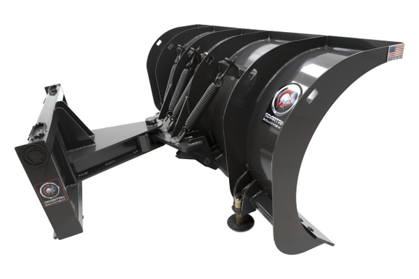 84" Wide Skid Steer Manual Angle Snow Blade With Curved Top (Economy Series) 84" Wide Skid Steer Manual Angle Snow Blade With Curved Top (Economy Series)