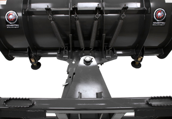 96" Wide Skid Steer Manual Angle Snow Blade With Curved Top (Economy Series)