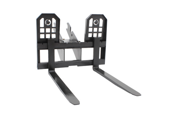 Mini Excavator Pallet Forks 48" Long For 14,000-18,000 Class Machines