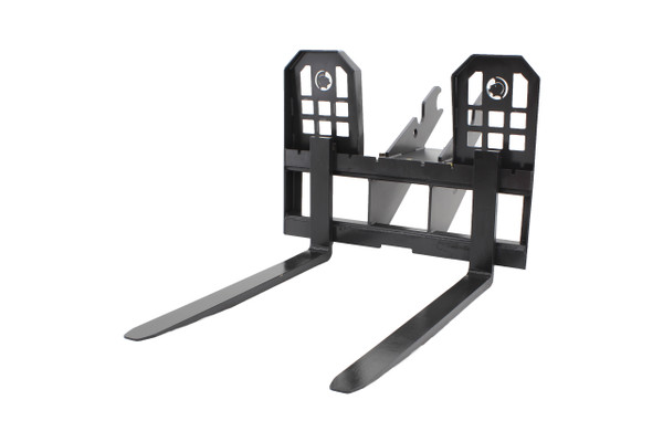 Mini Excavator Pallet Forks 48" Long For 14,000-18,000 Class Machines