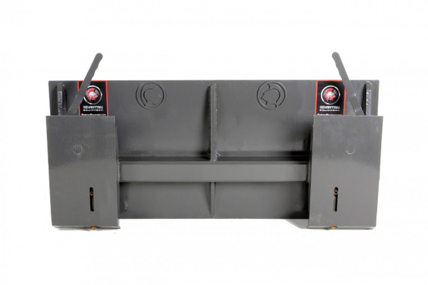 1/2" Blank Mounting to Universal Skid Steer Attachment Mounting