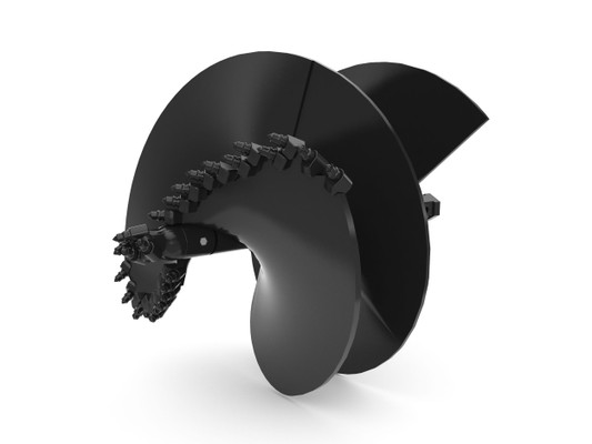 30" Dia Auger Bit Rock Style For Rock | Shale 2" Hex Collar