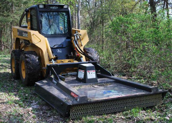 78" Wide Skid Steer Brush Mower Attachment 33-40 gpm (Industrial Series) 78" Wide Skid Steer Brush Mower Attachment 33-40 gpm (Industrial Series)