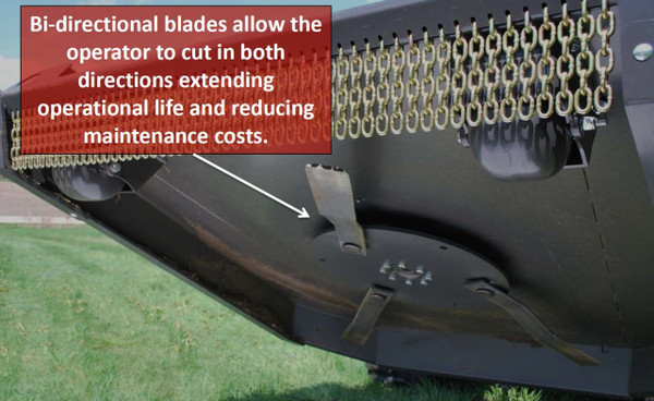 78" Wide Skid Steer Brush Mower Attachment 33-40 gpm (Industrial Series) 78" Wide Skid Steer Brush Mower Attachment 33-40 gpm (Industrial Series)